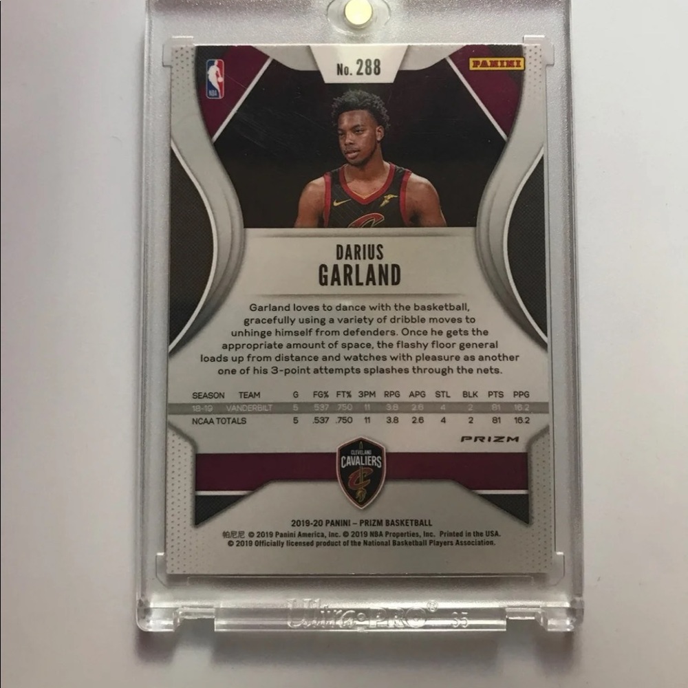 2019-20 Prizm Darius Garland silver Rookie